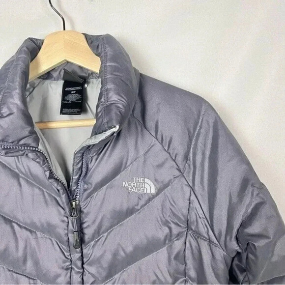 The North Face Aconcagua 550 Purple Quilted Down Puffer Jacket S - Picture 3 of 4